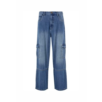 Image of Southpole Relaxed fit jeans, Men&#039;s, Size: 31, Middeepblue