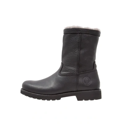 Image of Panama Jack Fedro Igloo Winter boots, Men&#039;s, Size: 6.5, Black Leather