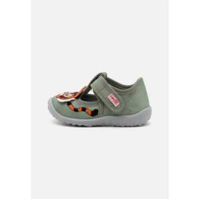 Image of Superfit Spotty Slippers for kids, Size: 3.5/4K, Hellgrün Textile