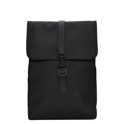 Image of Rains Unisex Rucksack, Size: One Size, Black