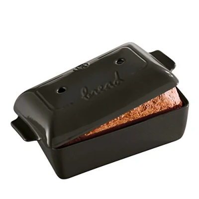 Image of Emile Henry Bread baking moldfor Bus Fusain 22 x 15 cm / 2.2 liters