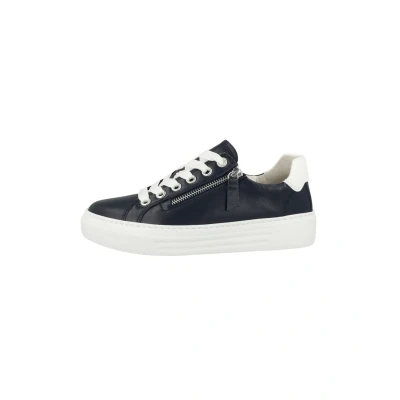 Image of Gabor Women&#039;s Low Top Trainers, Shoes, Midnight White 66, 37.5 EU