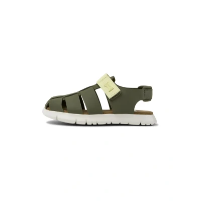 Image of Camper Oruga Unisex Sandals for kids, Size: 10K, Mittelgrün shoes