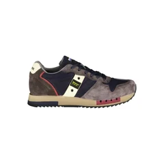 Image of Blauer Queens U24BU10 F3QUEENS01 Dark Brown Suede Sneaker Shoes, blue, 42 EU