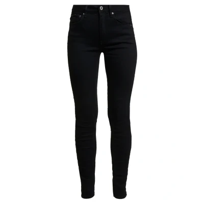 Image of G STAR 3301 Skinny Jeans Fit, Women&#039;s, Size: 24x30, Pitch black