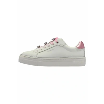 Image of Tamaris Trainers, Women&#039;s, Size: 5, White pink High quality imitation leather