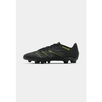 Image of adidas Performance Predator CLUB Moulded stud football boots, Men&#039;s, Size: 12.5, Core black/carbon/lucid lemon shoes