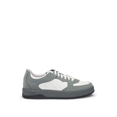 Image of HUGO Kilian Trainers, Men&#039;s, Size: 7, Open grey Leather/synthetics