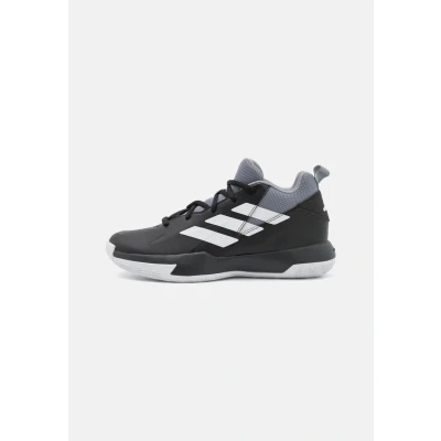 Image of adidas Unisex Kid&#039;s Cross &#039;Em Up Select Sneakers, Core Black Cloud White Grey Three, 2 UK