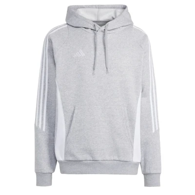 Image of adidas Performance Hoodie Medium grey heather white, Men&#039;s, Size: Small, white