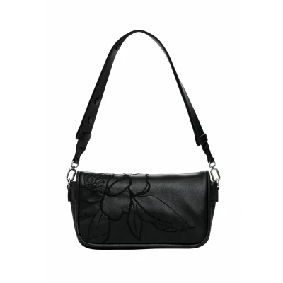 Image of Desigual Women&#039;s Accessories PU Across Body Bag, One Size, Black, Size