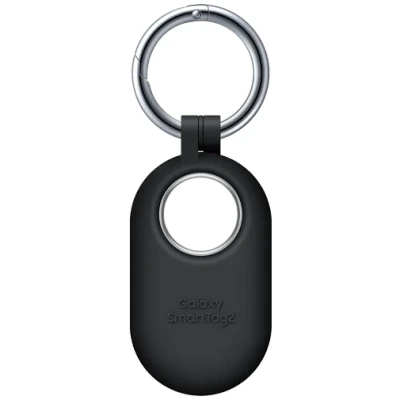 Image of Samsung Silicone Case Black Galaxy SmartTag 2