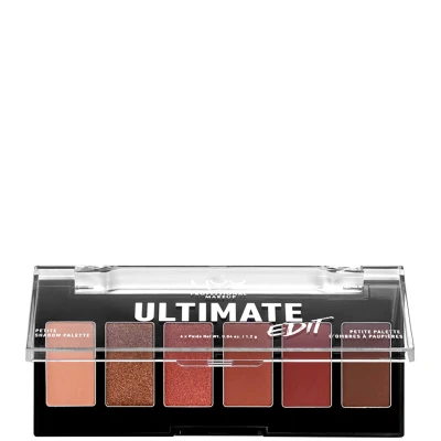 Image of NYX Professional Makeup Ultimate Edit Petite Eye Shadow Palette Warm Neutrals