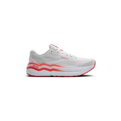 Image of Brooks Ghost MAX 2 Road running shoes, Women&#039;s, Size: 3, White hot coral Textile