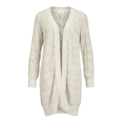 Image of Object Objnova Stella NOOS Cardigan, Women&#039;s, Size: XL, Humus/melange