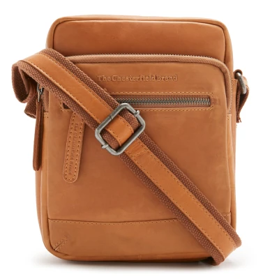 Image of The Chesterfield Brand Leather Shoulder Bag Cognac Birmingham