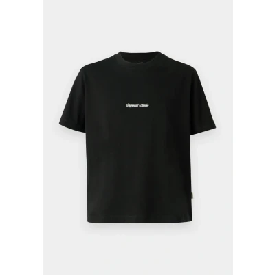 Image of Jack &amp; Jones Jornorrebro TEE CREW NECK Basic Tshirt, Men&#039;s, Size: Large, Black
