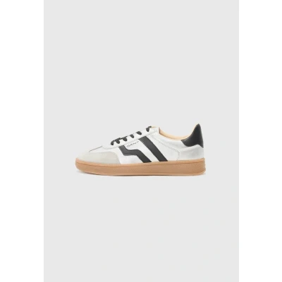 Image of GANT Cuzima Trainers silvercoloured/black, Women&#039;s, Size: 4, Silver/coloured/black shoes