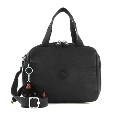 Image of Kipling MIYO, Medium Insulated Lunch Bag, Water Repellent, 25 cm, 8 L, True Black, Black (True Black), One Size, MIYO
