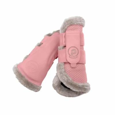 Image of Eskadron Gaiters Mesh Faux Fur Soft Rouge Platinum 2025, Size: XL