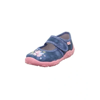 Image of Superfit Bonny Slippers for kids, Size: 11K, Blau/pink Textile