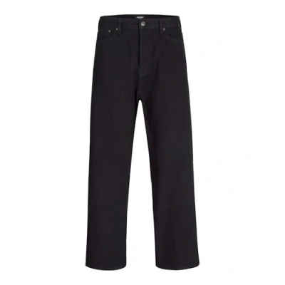 Image of Jack &amp; Jones Baggy FIT Jjialex Jjoriginal Black Straight leg jeans, Men&#039;s, Size: 33x32, denim