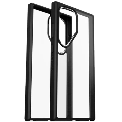Image of Otterbox React Plastic Back Cover Black Samsung Galaxy S24 Ultra
