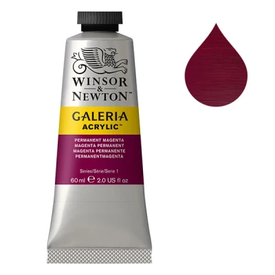 Image of Winsor &amp; Newton 2120060 Galeria Acrylic Paint, High Pigmentation, Non fading, Butter Consistency, 60 ml Tube Yellowish Titanium