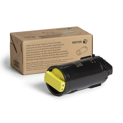 Image of VersaLink C500 Xerox 106R03875 yellow extra high capacity toner (original)