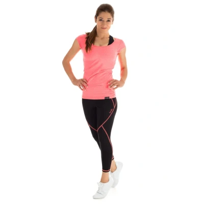 Image of Winshape WTR4 Women&#039;s Casual Sport Yoga Short Sleeve Shirt