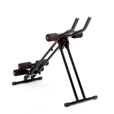 Image of InnovaGoods® Home Gym, Abdominal Bench, Machine for Exercise, Multifunctional Folding Various Body Areas, Ergonomic and Adaptable, Black