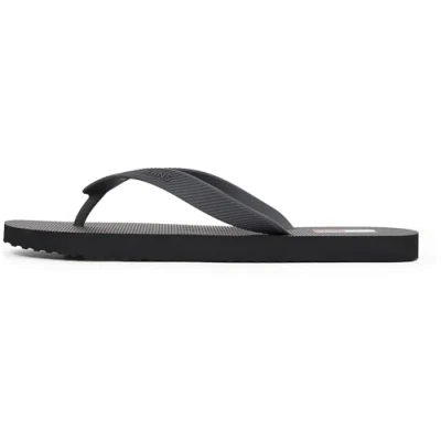 Image of Tommy Jeans Beach Sandal Pool shoes, Men&#039;s, Size: 6.5, Black Pu