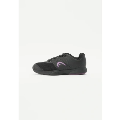 Image of Head Revolt Court Trainers, Women&#039;s, Size: 5, Black/plum Imitation leather/ textile