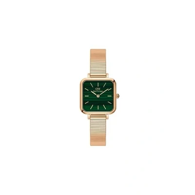Image of Daniel Wellington Quadro Studio 22X22MM Watch Rose goldcoloured, Size: 22, gold coloured