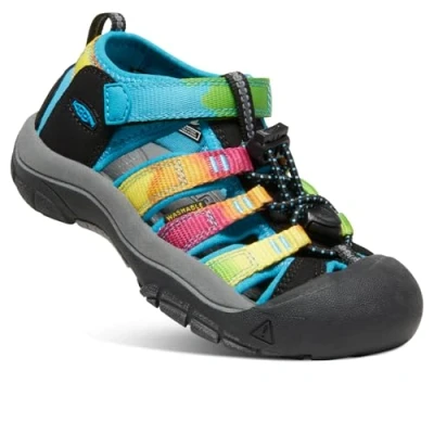 Image of Keen Newport H2 Children Unisex Walking sandals for kids, Size: 11k, Rainbow Textile