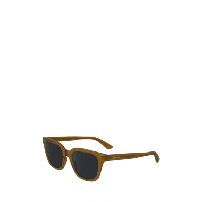 Image of Calvin Klein Sunglasses, Size: 49, Brick