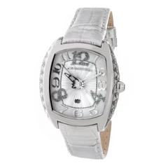 Image of Chronotech Womens Analogue Quartz Watch with Leather Strap CT7998L 09, Multicoloured, 35MM,