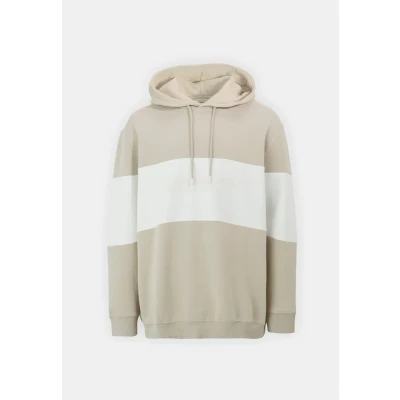 Image of Jack &amp; Jones Jjelegacy Blocking HOOD Hoodie, Men&#039;s, Size: XL, Moonbeam