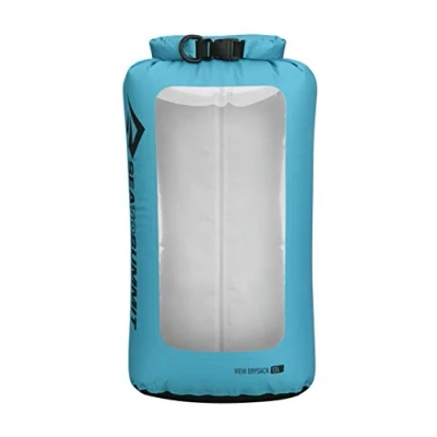 Image of SEA TO SUMMIT View 70D Dry Sack 13 Litres Mountaineering, Mountaineering and Trekking, Adults Unisex, Blue (Blue), One Size
