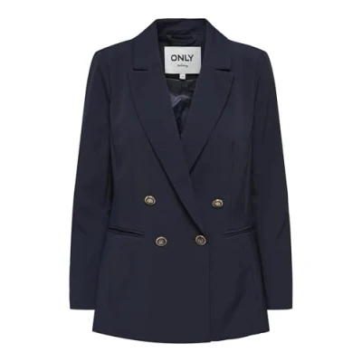 Image of ONLY Women&#039;s Onlastrid Life L/S Fit Blazer TLR Noos, Night Sky, 12