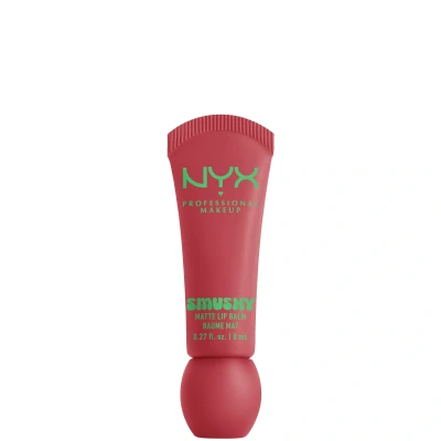 Image of NYX PROFESSIONAL MAKEUP Tinted Lip Balm Enriched with mochi rice powder and nourishing ceramide Blurred Matte finish Smushy Shade: SNUGGLE SZN