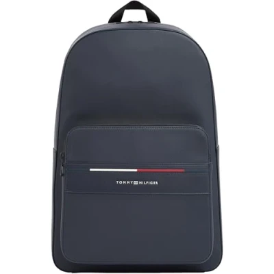 Image of Tommy Hilfiger Foundation Backpack Rucksack, Men&#039;s, Size: One Size, Blue