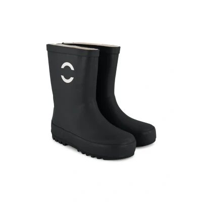 Image of Mikk line Children&#039;s Wellington Boots, Rain Lightweight Waterproof Shoes &amp; black, 26 EU