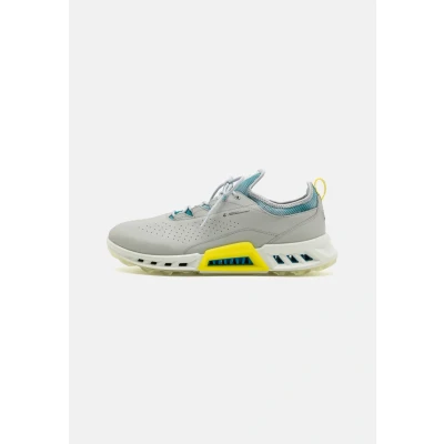 Image of ECCO Men&#039;s Biom C4 Gore TEX Waterproof Golf Shoe, Concrete/BAYGREEN, 10 10.5