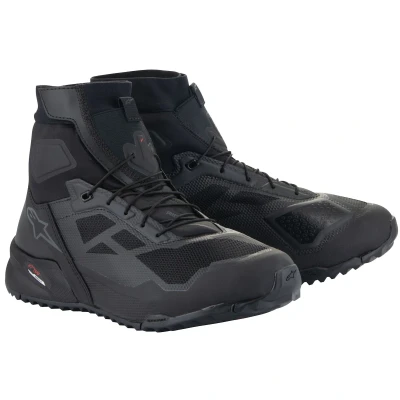 Image of Alpinestars CR 1 Motorbike Shoes black / dark grey 42