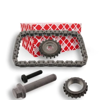 Image of Chain Set, oil pump drive FEBI BILSTEIN 48377