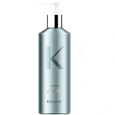 Image of Kérastase Bain Force Architecte Refill Pouch and Refillable Bottle Bundle