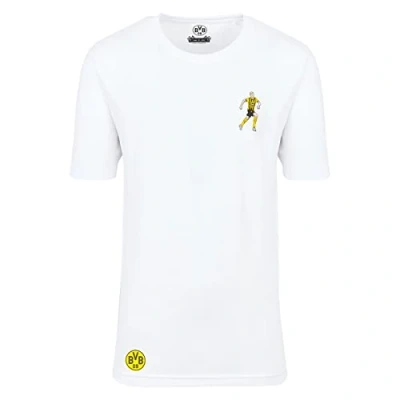 Image of Borussia Dortmund Unisex T shirt Schlotterbeck Comic