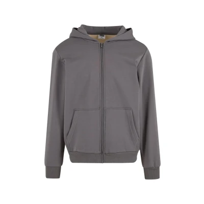 Image of Urban Classics COZY ZIP Zipup sweatshirt, Men&#039;s, Size: Large, Cloudgrey