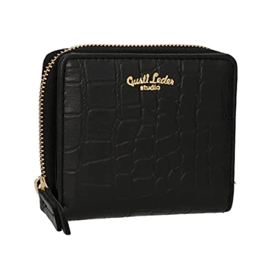 Image of Gusti Leder Monika Wallet, Size: One Size, Schwarz